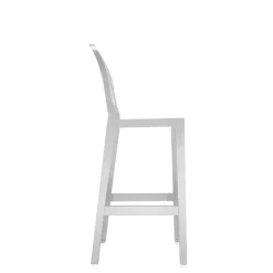 Kartell One More Barstol H75 Blank Hvid