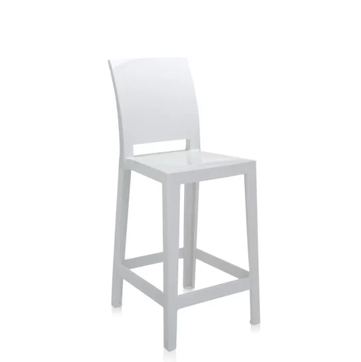 Kartell One More Please Barstol H65 Blank Hvid