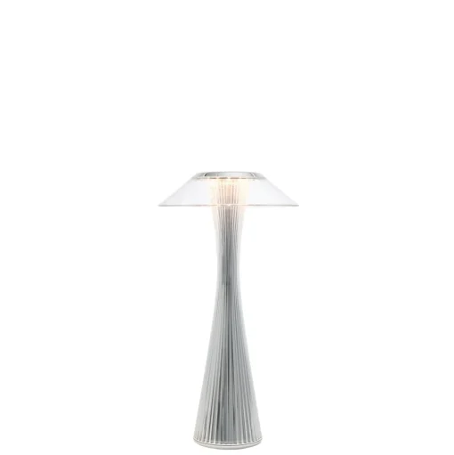 Kartell Space Udendørs Bordlampe Krom