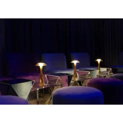 Kartell Space Udendørs Bordlampe Krom