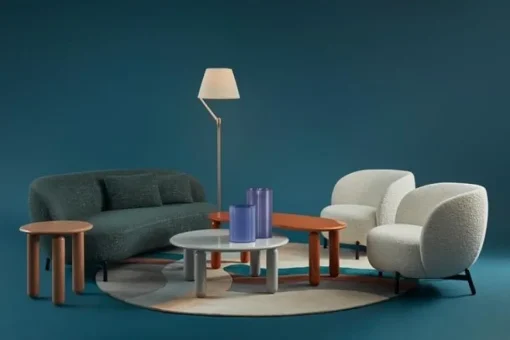 Kartell Undique Mas Sofabord 120x60 Pink