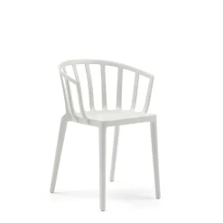 Kartell Venice Spisebordsstol Mat Hvid