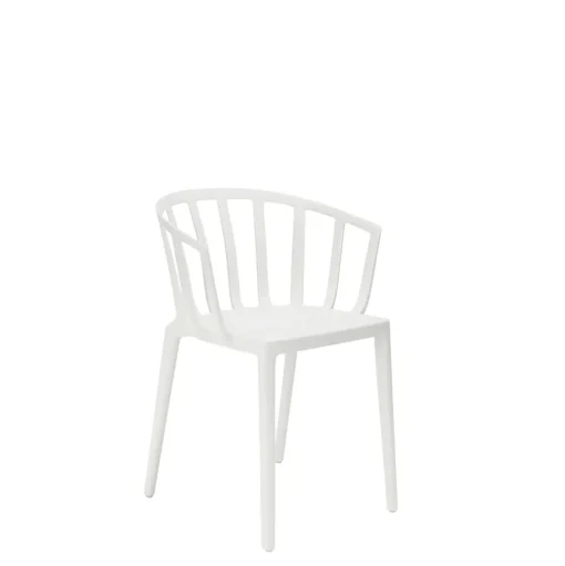 Kartell Venice Spisebordsstol Hvid