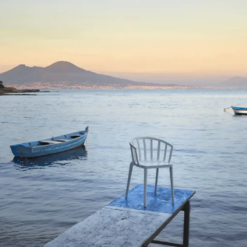 Kartell Venice Spisebordsstol Hvid
