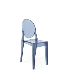 Kartell Victoria Ghost Spisebordsstol Blå