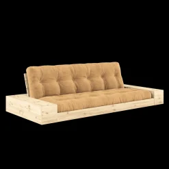 Karup Design Base Sovesofa Med Sidekasse & 5-Lags Madras Klar/Fudge Brown