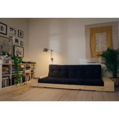 Karup Design Base Sovesofa Med Sidekasse & 5-Lags Madras Klar/Fudge Brown