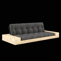 Karup Design Base Sovesofa Med Sidekasse & 5-Lags Madras Black Night/Kul