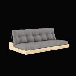 Karup Design Base Sovesofa Med 5-Lags Madras Black Night/Grå