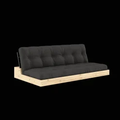 Karup Design Base Sovesofa Med 5-Lags Madras Black Night/Mørkegrå