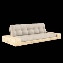 Karup Design Base Sovesofa Med Sidekasse & 5-Lags Madras Klar/Beige