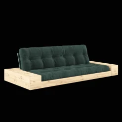 Karup Design Base Sovesofa Med Sidekasse & 5-Lags Madras Lush Green/Seaweed