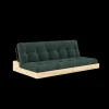 Karup Design Base Sovesofa Med 5-Lags Madras Black Night/Seaweed