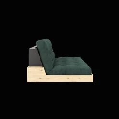 Karup Design Base Sovesofa Med 5-Lags Madras Black Night/Seaweed