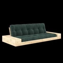 Karup Design Base Sovesofa Med Sidekasse & 5-Lags Madras Klar/Seaweed