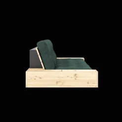 Karup Design Base Sovesofa Med Sidekasse & 5-Lags Madras Klar/Seaweed