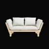 Karup Design Beat Sofa M. Madras 701 Natural/Klarlakeret