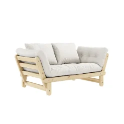 Karup Design Beat Sofa M. Madras 701 Natural/Klarlakeret