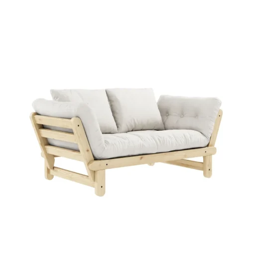 Karup Design Beat Sofa M. Madras 701 Natural/Klarlakeret