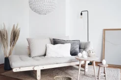 Karup Design Beat Sofa M. Madras 701 Natural/Klarlakeret