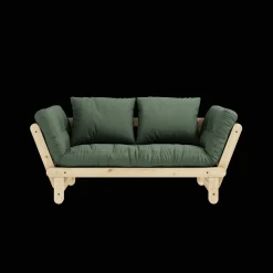 Karup Design Beat Sofa M. Madras 756 Olive Green/Klarlakeret