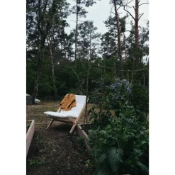 Karup Design Boogie Lánestol M. Madras 914 Linen/Rå Bøg