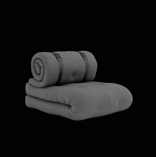 Karup Design Buckle-Up Lánestol M. Madras & Bálte Udendørs 403 Dark Grey/Sort