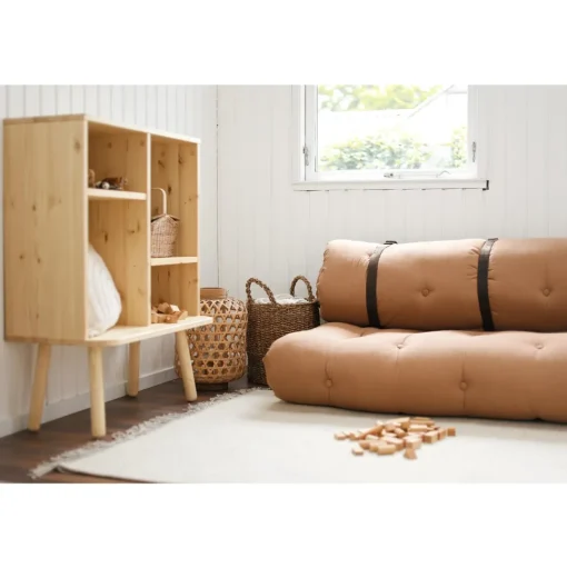 Karup Design Buckle-Up Sofa M. Bálte 734 Dark Grey/Brun