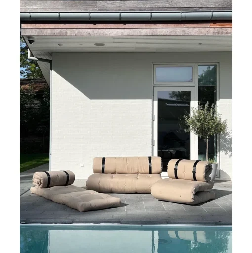 Karup Design Buckle-Up Sofa M. Bálte 755 Mocca/Brun
