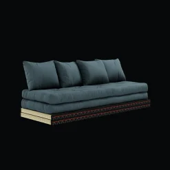 Karup Design Chico Sofa M. Madras 80x200 757 Petrol Blue