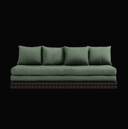 Karup Design Chico Sofa M. Madras 80x200 756 Olive Green