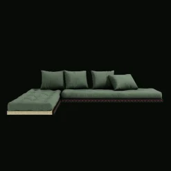 Karup Design Chico Sofa M. Madras 80x200 756 Olive Green