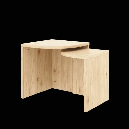 Karup Design Combine Sidebord Sát Klarlakeret Fyrretrá