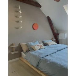 Karup Design Dock Sengestel 160x200 Klarklakeret Fyrretrá