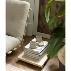 Karup Design Dock Sidebord 2 Stk. Klarlakeret Fyrretrá