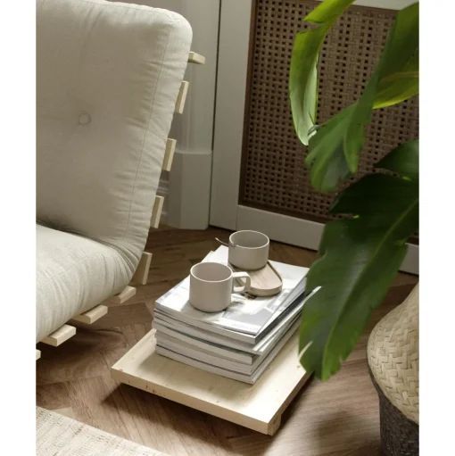 Karup Design Dock Sidebord 2 Stk. Klarlakeret Fyrretrá