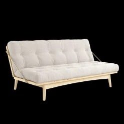 Karup Design Folk Sofa M. 5-Lags Madras 510 Ivory/Klarlakeret