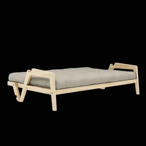 Karup Design Grab Sofa M. 5-Lags Madras 914 Linen/Klarlakeret