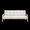 Karup Design Grab Sofa M. 5-Lags Madras 701 Natural/Klarlakeret