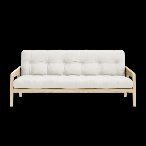 Karup Design Grab Sofa M. 5-Lags Madras 701 Natural/Klarlakeret
