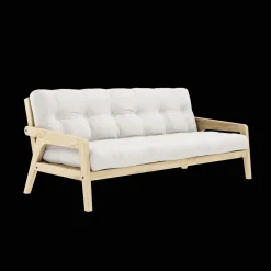 Karup Design Grab Sofa M. 5-Lags Madras 701 Natural/Klarlakeret