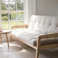 Karup Design Grab Sofa M. 5-Lags Madras 701 Natural/Klarlakeret