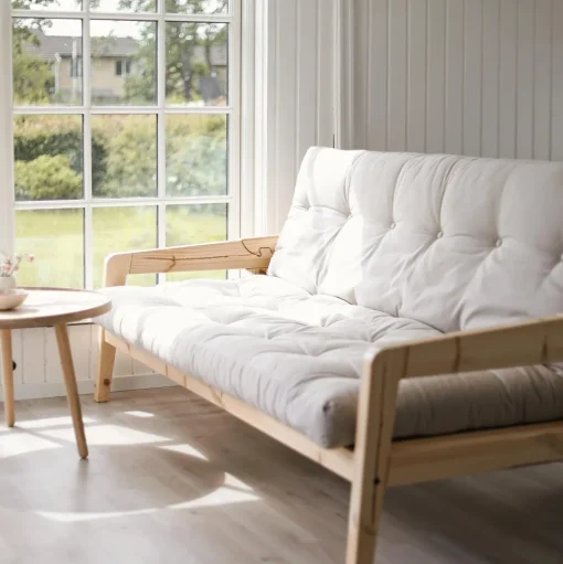 Karup Design Grab Sofa M. 5-Lags Madras 701 Natural/Klarlakeret
