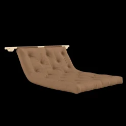Karup Design Hooked Madras Med Beslag 135x200 Mocca/Raw