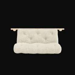 Karup Design Hooked Madras Med Beslag 135x200 Ivory/Raw