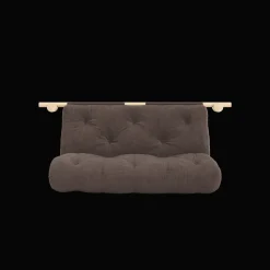 Karup Design Hooked Madras Med Beslag 135x200 Chokolade/Raw