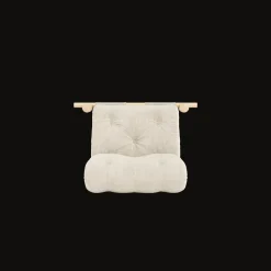 Karup Design Hooked Madras Med Beslag 75x200 Ivory/Raw