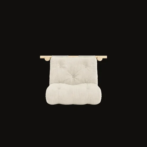 Karup Design Hooked Madras Med Beslag 75x200 Ivory/Raw