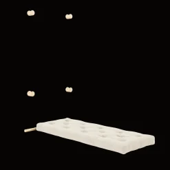 Karup Design Hooked Madras Med Beslag 75x200 Ivory/Raw