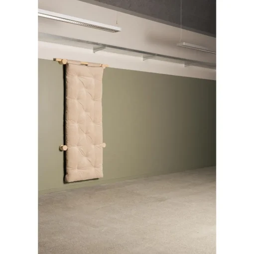 Karup Design Hooked Madras Med Beslag 75x200 Ivory/Raw